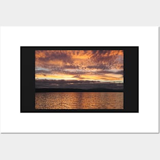 Summer Sunset on the Beagle Channel Posters and Art